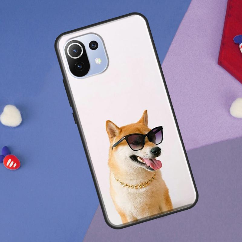 Animal Shiba Inu Dog Case For POCO X5 X3 F5 Pro F3 F4 X4 GT M5s C40 Cover For Xiaomi 13 12 Lite 11T 12T Pro 12X