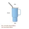 2oz Mini Spirits Glass Stainless Steel Straw Insulation Cup Portable Small Wine Cup Party Cup Straw Cup
