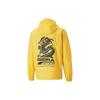 Puma X Staple Collaboration Ss23 Logo Print Half-Zip Hooded Woven Jacket Unisex Jacket Yellow 620653-55