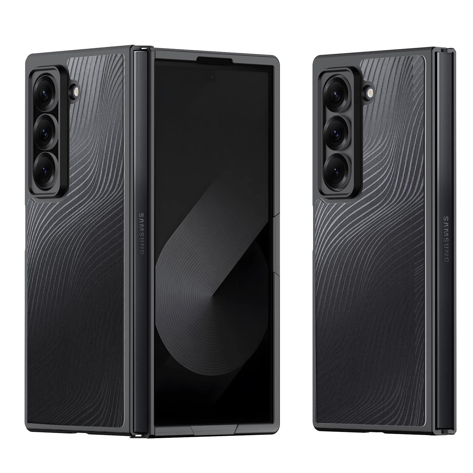 

For Samsung Galaxy Z Fold Special Case DUX DUCIS Aimo Series TPU+PC Matte Drop-proof Phone Cover (REACH Certification) Black