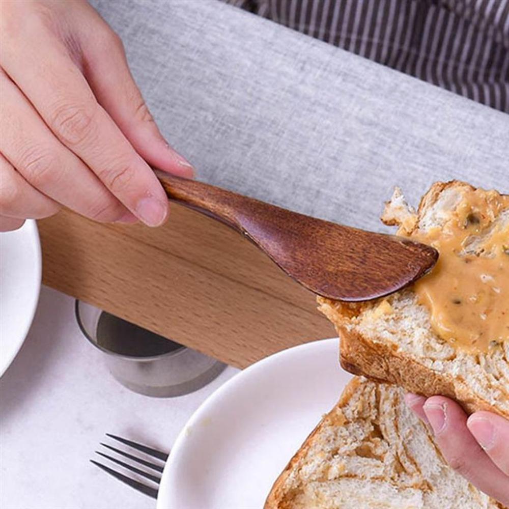 Handmade Kid Safe Smooth Edge Butter Spatula Cheese Spreader Jam Spatula Breakfast Accessories