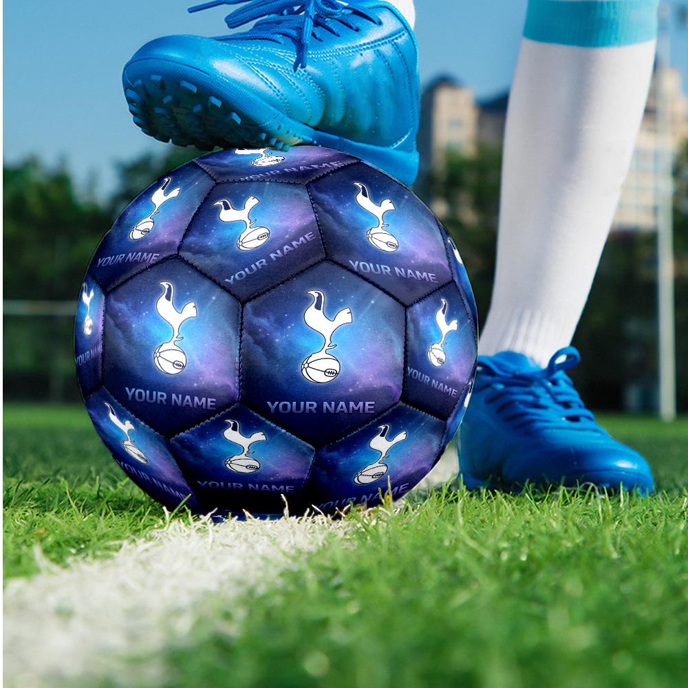 Tottenham Hotspur FC Fashion Size 5 Football Wearproof Non‑Slip Soccer Ball For Sports Training Entertainment Use