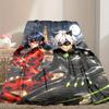 [Ladybug Blanket] Creative Blanket for Women Men Family Friend On Birthday Mothers Fathers Day Valentines Day