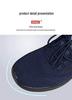 Men's Plus Size Mesh Breathable Sports Shoes: Lightweight, Non-slip, Wear-resistant, for Outdoor Spring/Summer Casual Wear.
