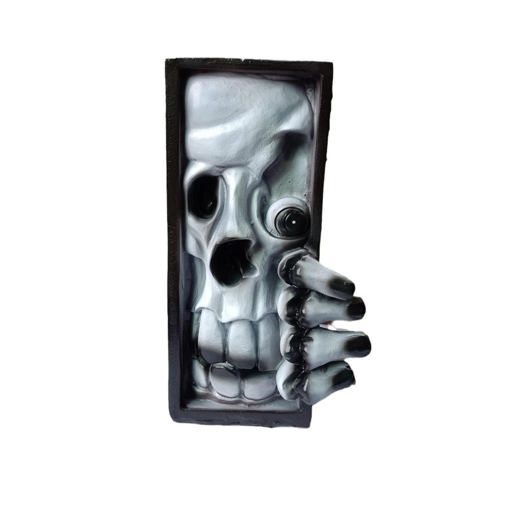 New Horror Monster Resin Mask Bookcase Decoration - Easter Ornament Statue
