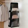 6/8 Fächer Handtaschen Hängeorganizer Mehrschichtig Faltbar Staubdicht Oxford-Stoff Handtaschen Aufbewahrungstaschen Für Familien-Kleiderschrank Schlafzimmer