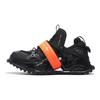 Li Ning Halo Textile, Leather Trendy Cushioning Slip Resistant Abrasion Resistant Low Top Casual Shoes Men's AZGS101-1