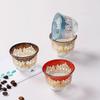 Tasse à café turque raffinée, élégante tasse à thé à motifs pour femmes