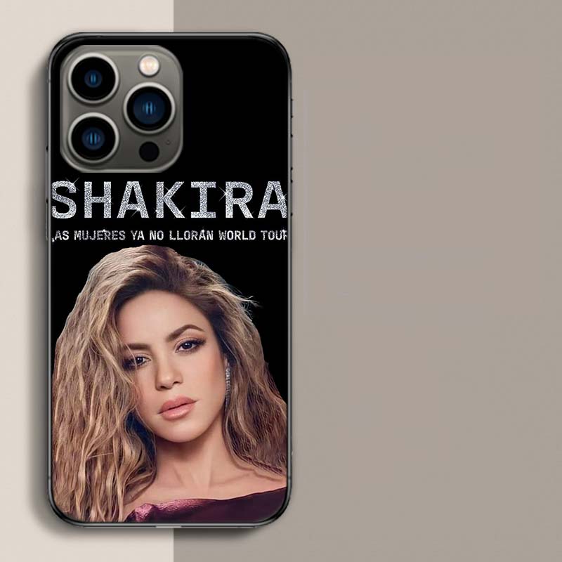 S-Shakira Singer Phone Case For Iphone 17 Air 15 Pro 14 Plus 16 Pro Max 12 13 Mini 11 16E X XS Cover Cute Fundas