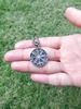 Nordic Viking Compass Retro Pendant Necklace - Trendy Men's Long Amulet Jewelry
