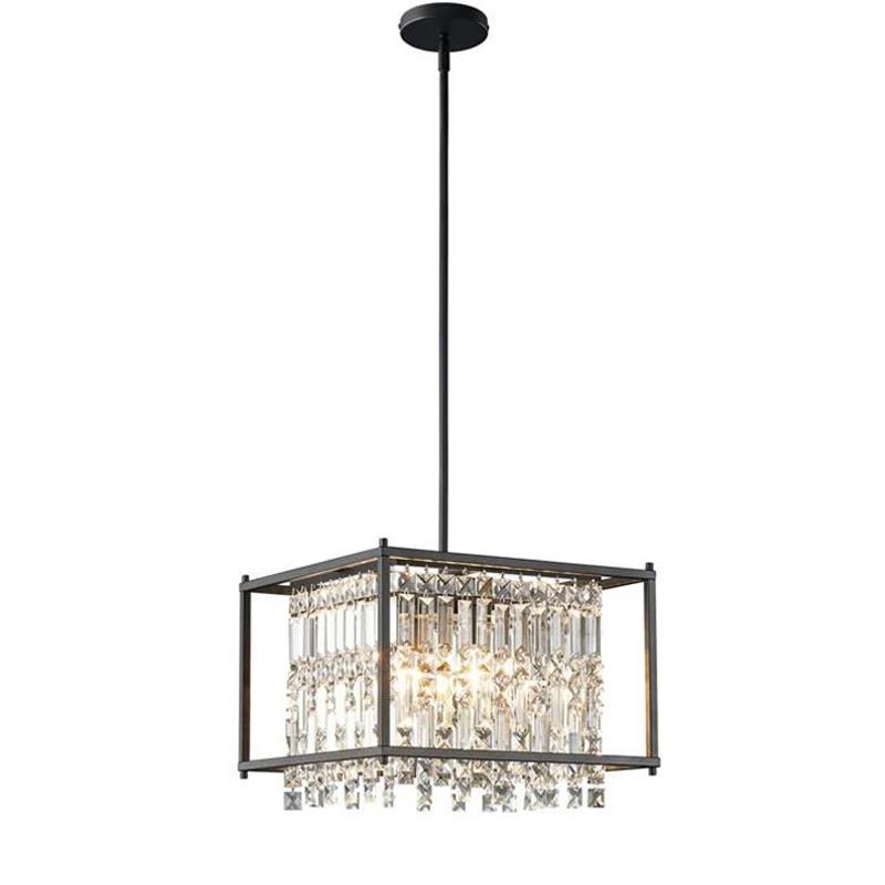 Modern minimalist luxury crystal chandelier K9 living room dining room ceiling light Nordic creative home lighting fixtures