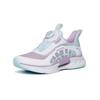 Anta Kids Jumping Wind 4.0 Non-Slip Shock Absorbing Wear-Resistant Breathable Low-Top Running Shoes Kids Running Shoes White Purple Blue 322225516-5