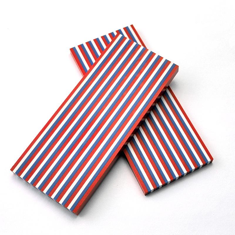 2 Sizes Candy / Flag Colors G10 Materials Knife Handle DIY Making Outdoor EDC Tools Grip G-10 Colorful Composite Boards Patch