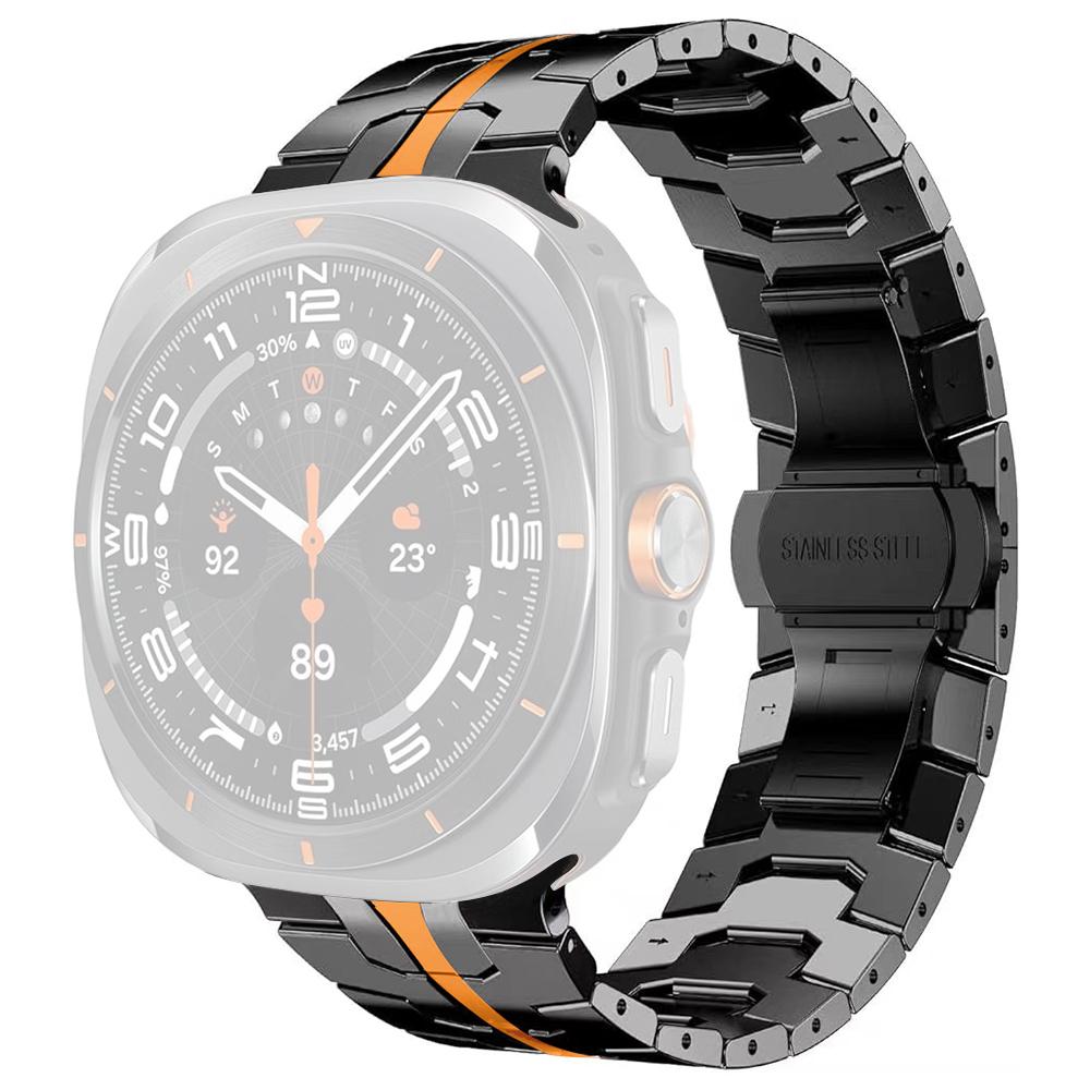 Butterfly Buckle Strap for Samsung Galaxy Watch8 44mm/40mm/Watch8 Classic 46mm Titanium Alloy Watch Band