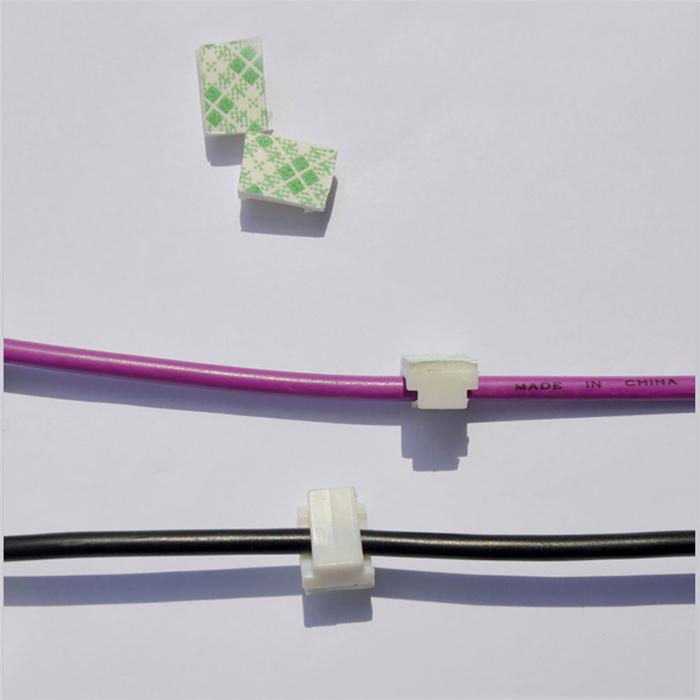 40Pcs Carro Veículo Cabo de Dados Cabo de Amarração Fios Fixação Clipes Autoadesivos