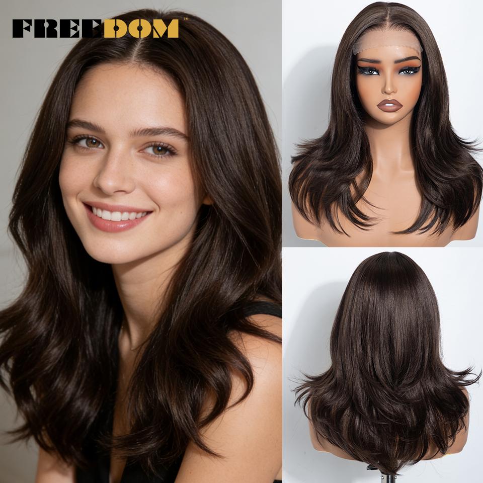 FREEDOM 6x4 Pre-plucked Synthetic Lace Front