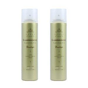 [Set of 2] Nakano Curl-X Glamorous Curl Spray, Hard Type, 180g