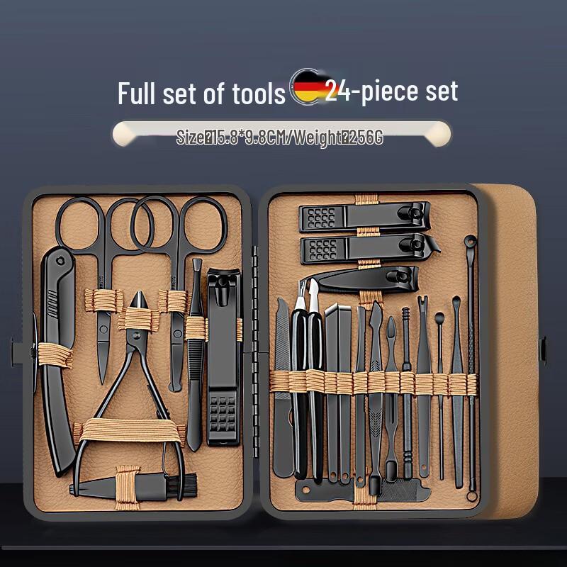 Saijiarui 24-Piece Nail Clipper Set
