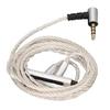 Earphone Upgrade Cable Silver Plated Copper 184 Core MMCX Replace Headset Wire with Mic Volume Control for SE846 SE535