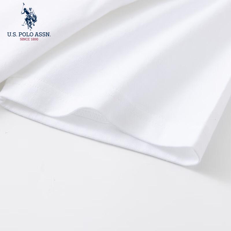 U.S. Polo Assn. Men's 100% Cotton Heavyweight Short Sleeve T-Shirt