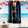 Galatasaray SK Beach Towel, Lightweight Beach Towel, Tropical Style, Ideal Holiday Gift For Family