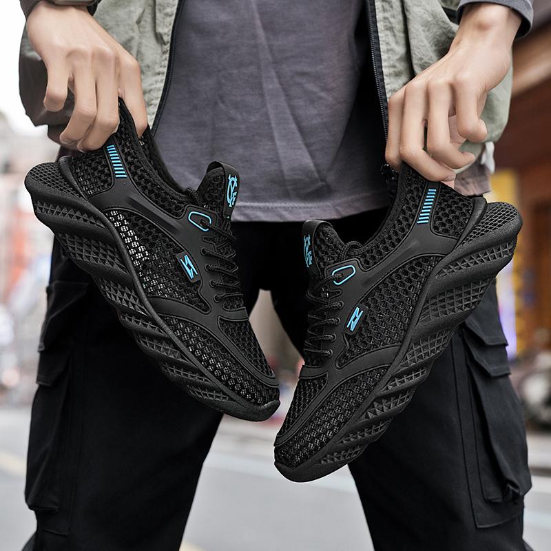 Fashion Fashion Men's Sneakers Lightweight Running Shoes 2025 Summer Mesh Brand Sneakers Breathable Casual Shoe Comfortable Men's Tennis