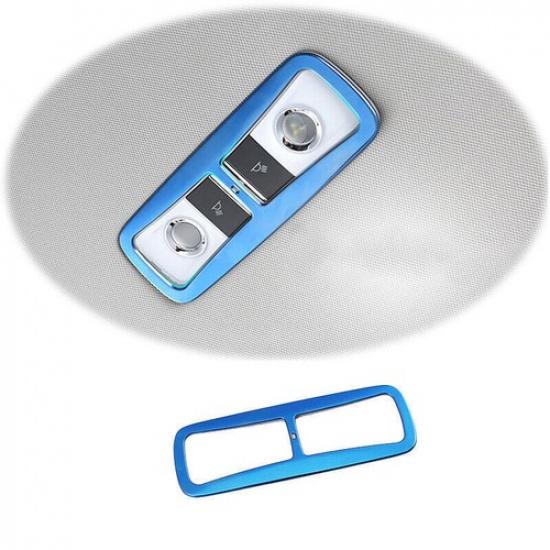 Rear Reading Lamp Frame Cover Trim Blue Titanium Fit For Honda Accord 2018-