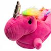 Unicorn Rainbow Winter Slippers For Women, Children, Warm 35-38