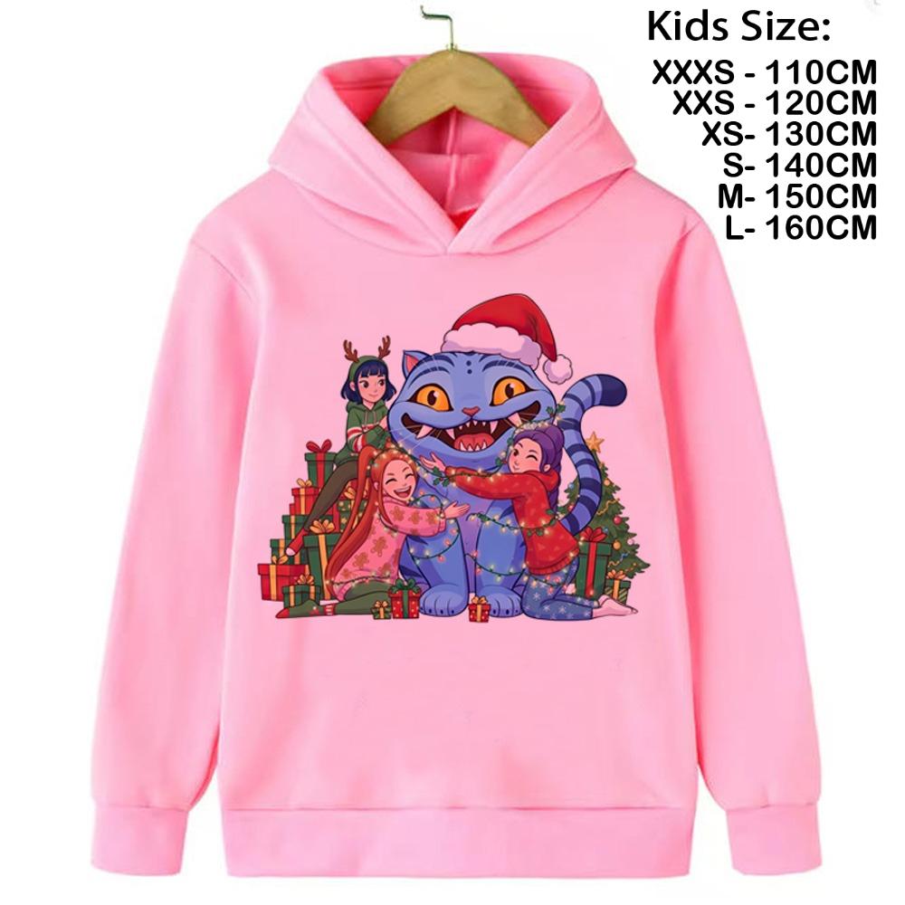 Kpop Demon Hunter Christmas Shirt HOT Manga Children's Sweatshirt Cute Tiger Shirt for Boys Girls The Kid Shirt