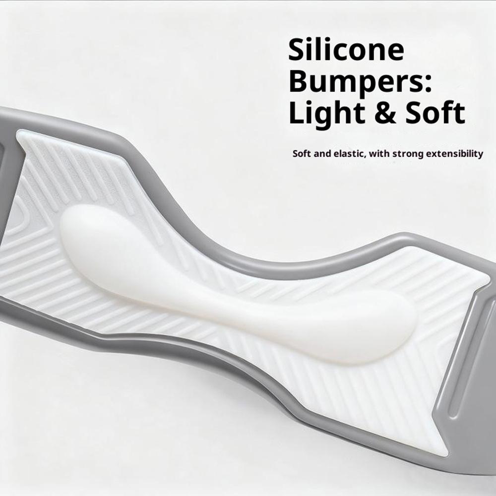 XX-025 1Pc Sports Silicone Patella Strap Lightweight Breathable Knee Support Brace Joint Stabilization Pressure Relief