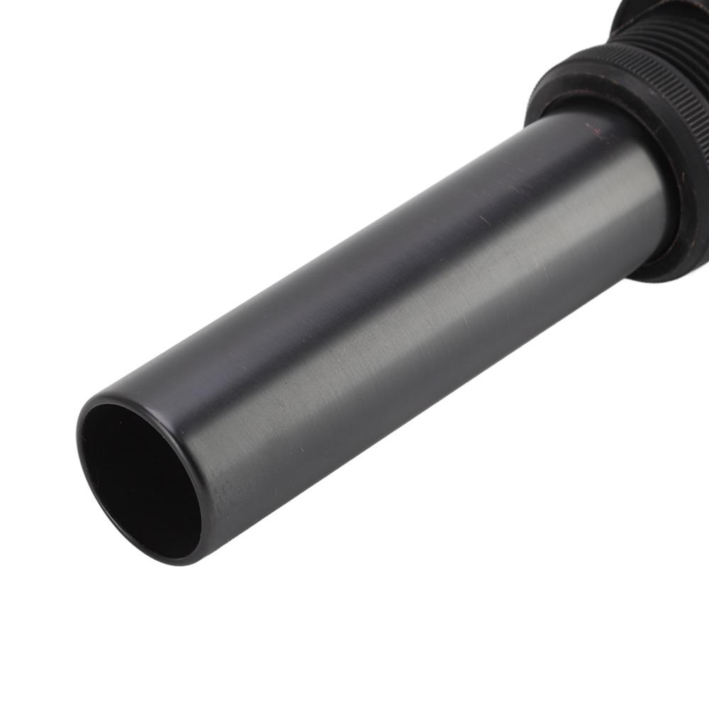 Matte Black Drain Stopper Push Bounce Sink Drain Strainer Bathroom Sink Drainer  Lavatory Drain