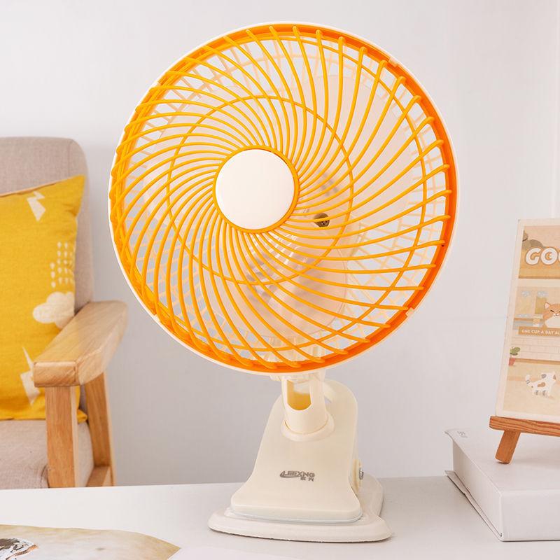 Compact Silent Clip-on Desktop Fan for Home, Office, Dorm, or Bedside