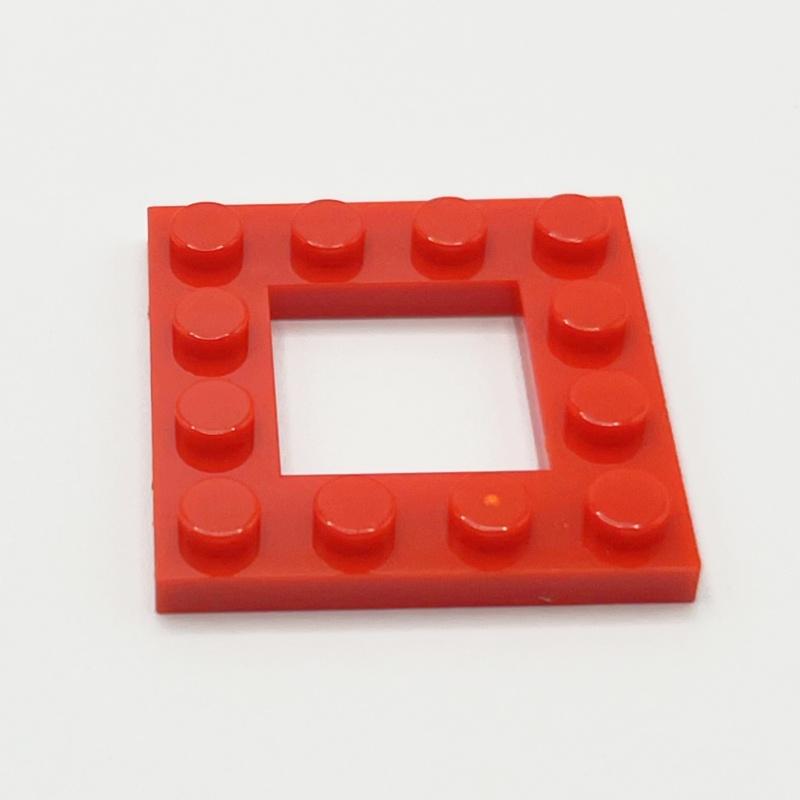 64799 Plate Modified 4x4 with 2x2 Cutout Bricks Collections Modular GBC Toys For Technical MOC Building Blocks красный