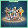 Set Figurină Anime Sailor Moon 23cm Meiou Setsuna Kaiou Michiru Haruka Tomoe Hotaru Strălucire & Glamour Jucărie Figurină de Acțiune Cadou
