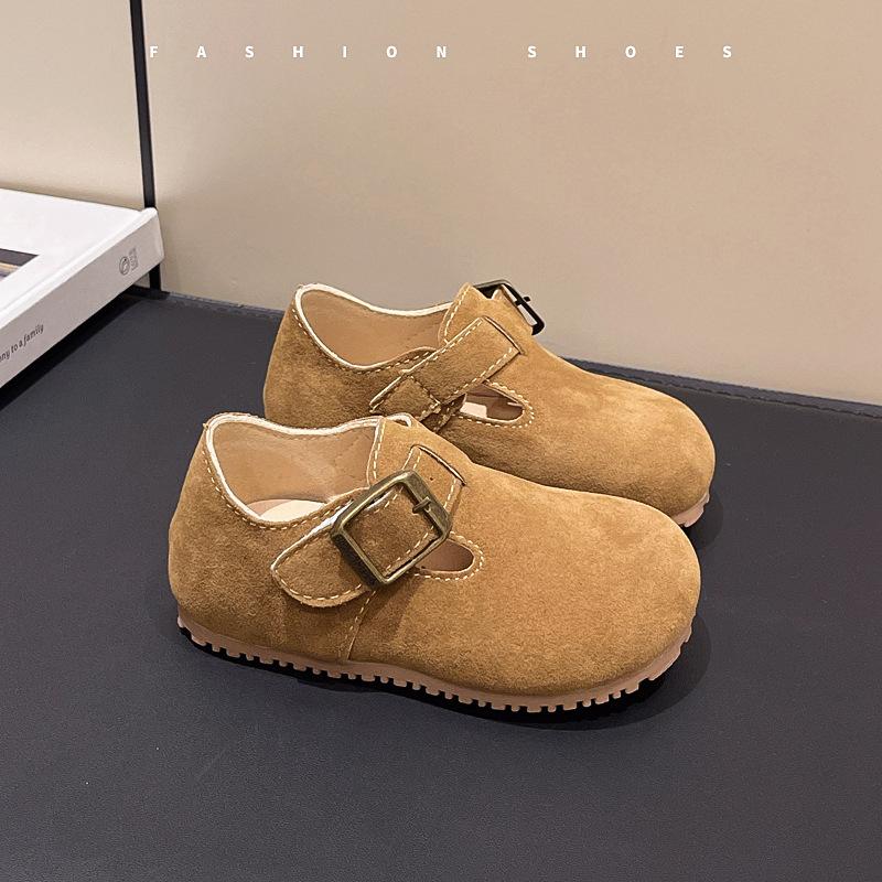 Spring and Autumn Girls' New Soft Sole Comfortable and Fashionable All-match College Style Moccasins