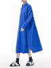 Xitao Casual Hollow Out Folds Long Sleeve Women Dress DMJ2729