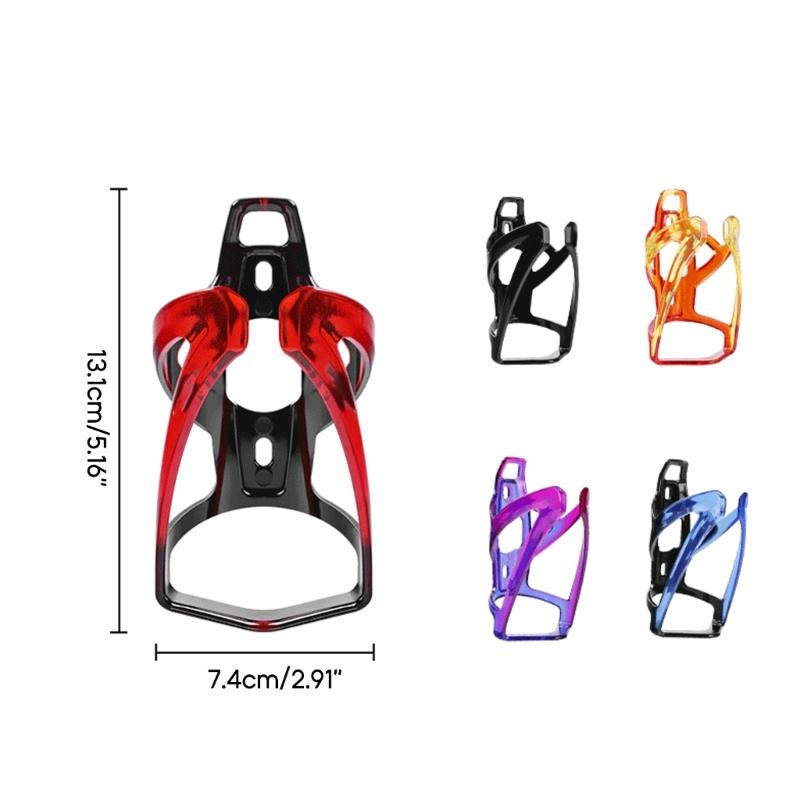 Bike Water Bottle Cage Lightweight Bicycles Drink Cup Holders with Screws Cycling Water Flasks Cage Adapter for  Bike