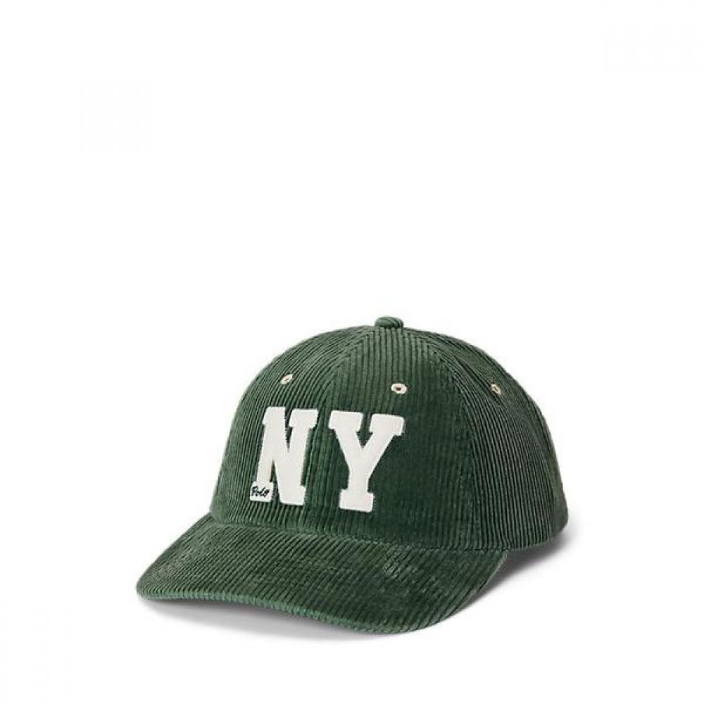 Polo Ralph Lauren Men S Ny Patch Corduroy Ball Cap  mapohgS0j422301300 ONE