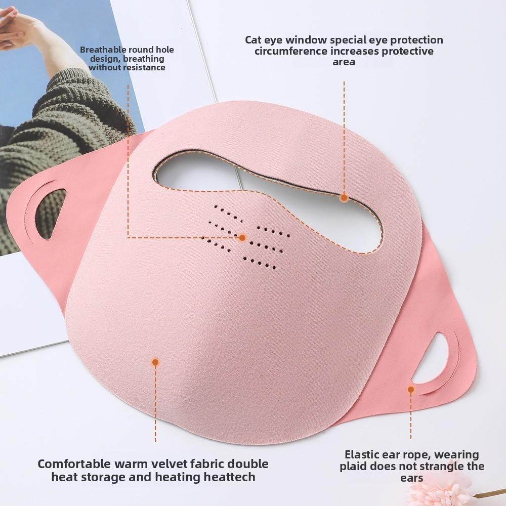 Washable Riding Mask Thickened Face Veil New Warm Mask  Gift