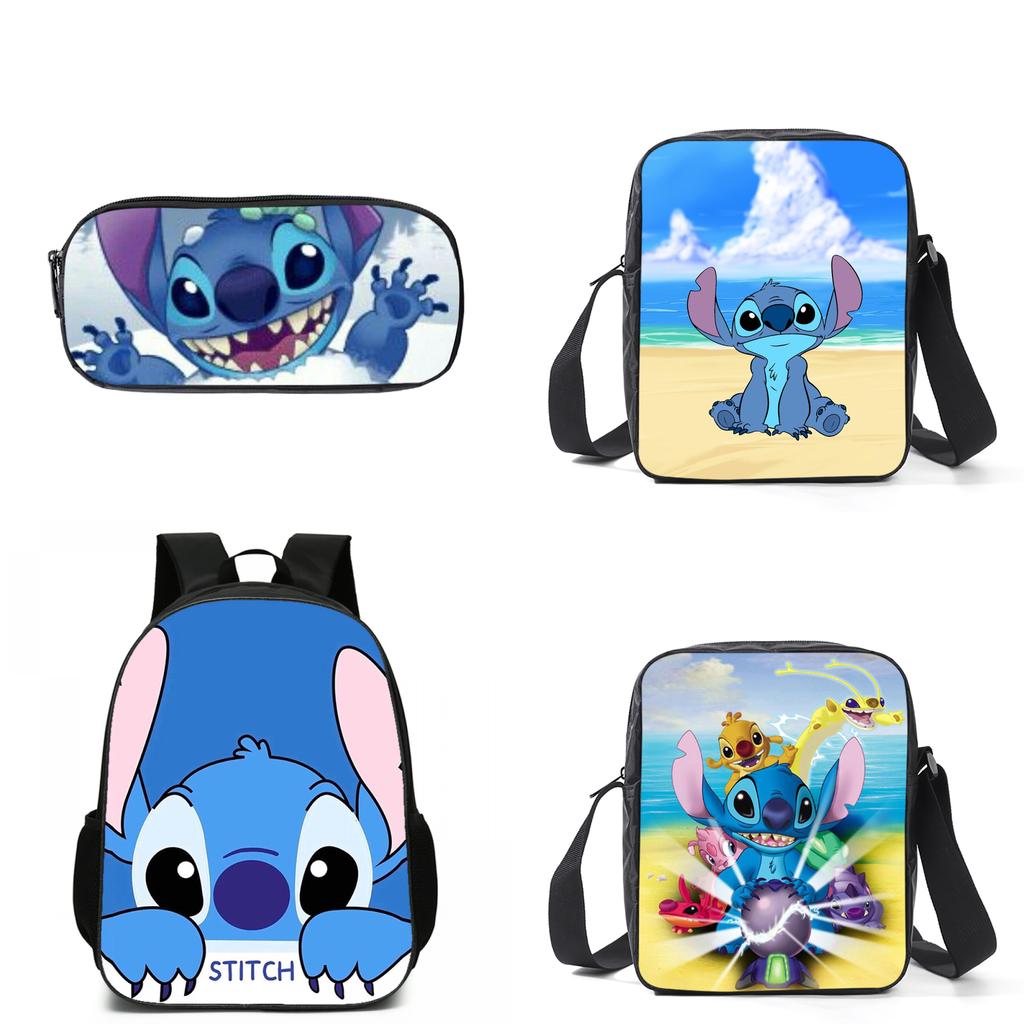 Disney Lilo Stitch Backpack High-capacity Travel Bag For Kids Boys Girls Daily Use
