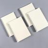 PPA5 Custom Clear Frosted Cover Coil-bound Loose-leaf Notebook - Grid/Lined Pages