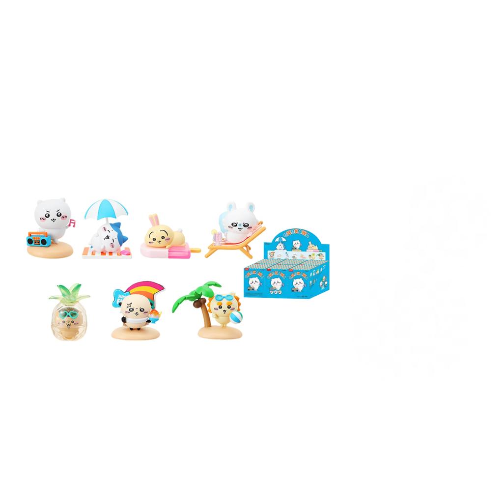 MINISO x Chiikawa Summer Meme Tea Collection Mystery Boxes Single Mystery Box/Full Box 6 Pcs Doll