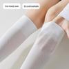 Women's Slimming Mid-Calf Black Cotton Compression Socks