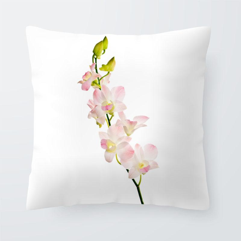 Bedroom living room home decoration pillowcase flower pattern   sofa cushion cover