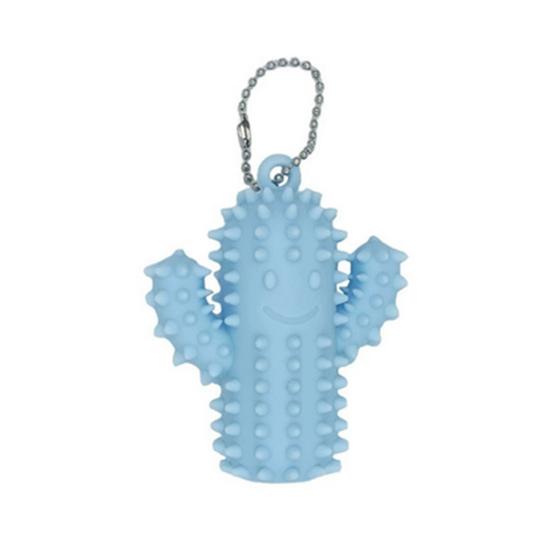 Pichlavý silikonový kaktus Fidget hračka pro úlevu od stresu Usmívající se kaktus Klíčenka Přenosná cestovní Texturovaný kaktus Pomůcka pro bolest Stimmingová pomůcka Senzorická hračka