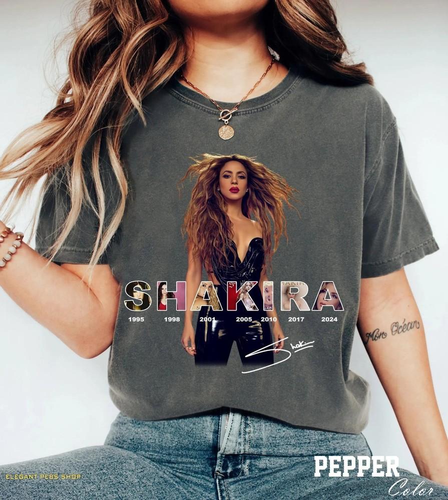 Shakira 2025 Concert Shirt Shakira Bootleg Rap Unisex T-shirt Unisex T-Shirt XL