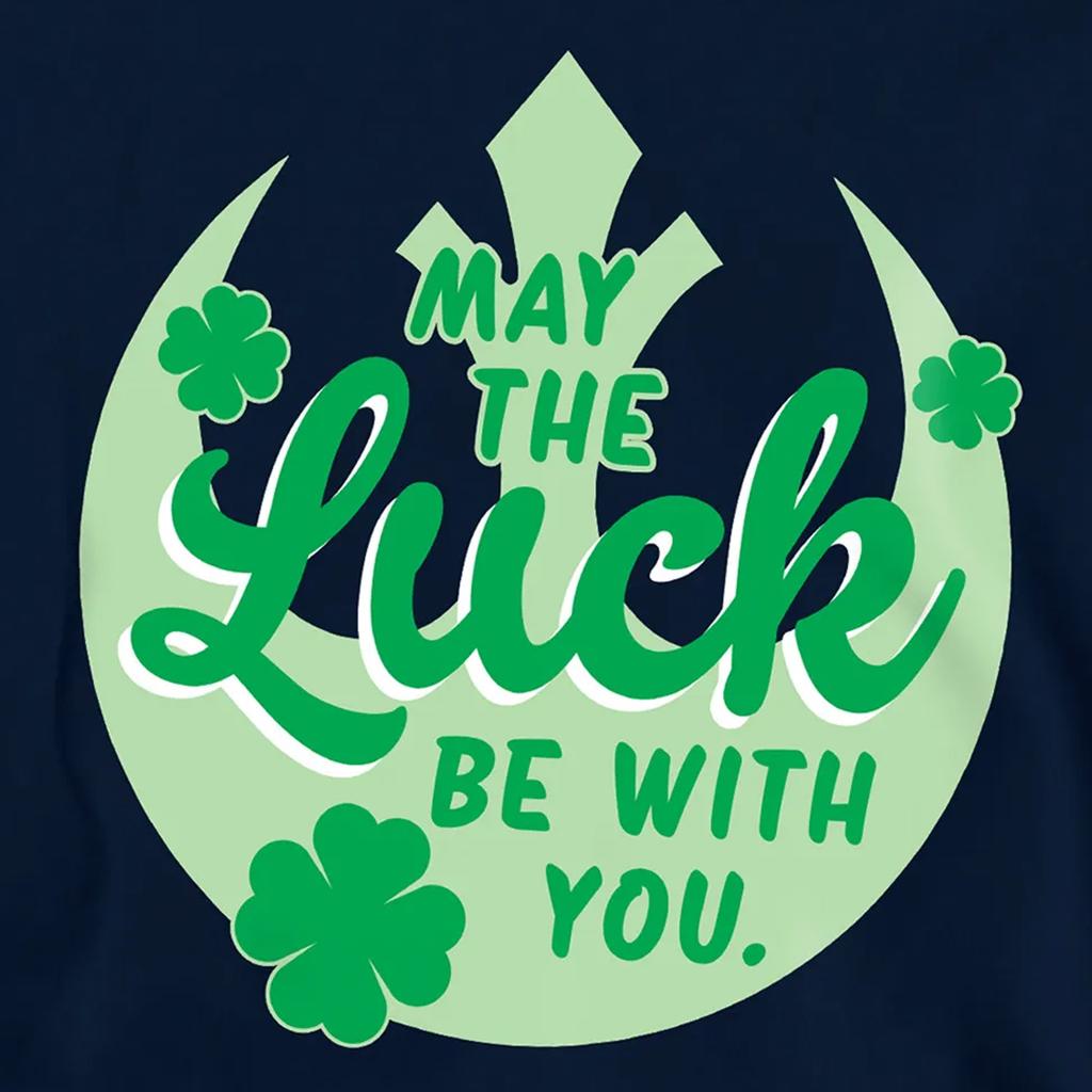 Star Wars Childrens/Kids Luck Rebel Symbol St Patricks Day Hoodie