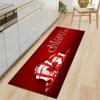 Merry Christmas Kitchen Mat Soft Thickened Kitchen Floor Mat Waterproof Non-slip Oil-proof Floor Mat Runner Rug