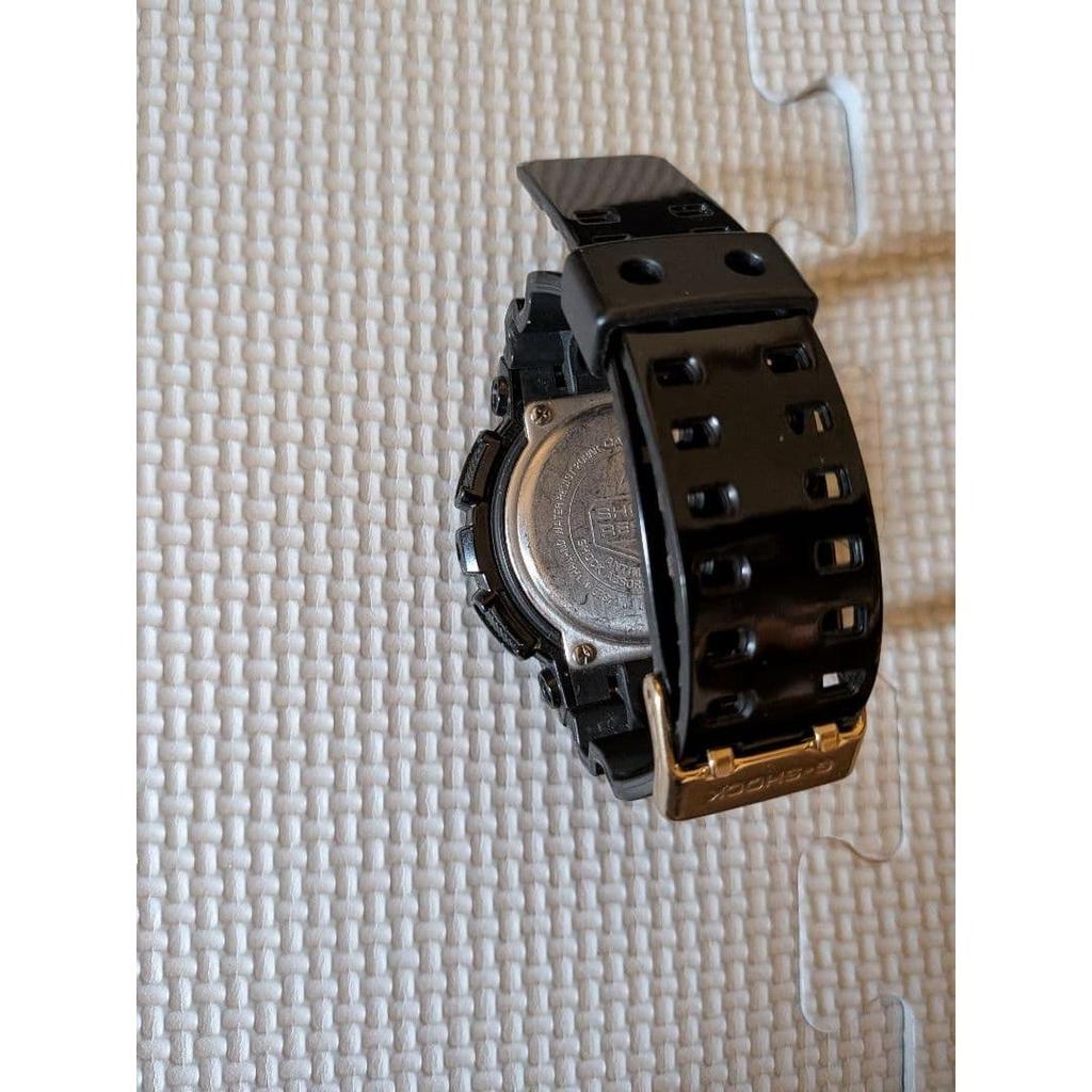 Used CASIO G-SHOCK Watch Body Black Gold Dead Battery