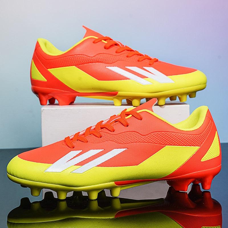 World Cup football shoes men's low-top students artificial turf long nails broken nails competition training shoes